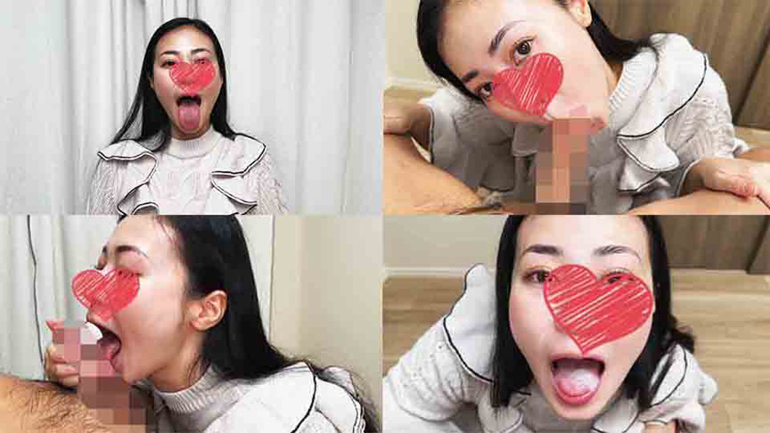 楽園ミナの熟女着衣個撮フェラ濃厚ザーメン口内射精ごっくん精飲