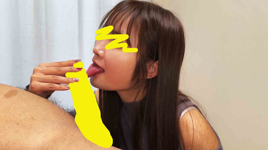 激かわ美女の着衣個撮フェラ