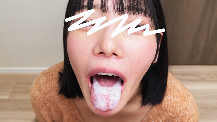 九井スナオの着衣個撮濃厚ザーメン口内射精ごっくん精飲