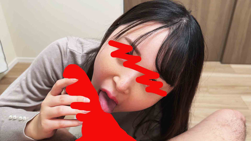 激かわ美女の着衣個撮フェラ