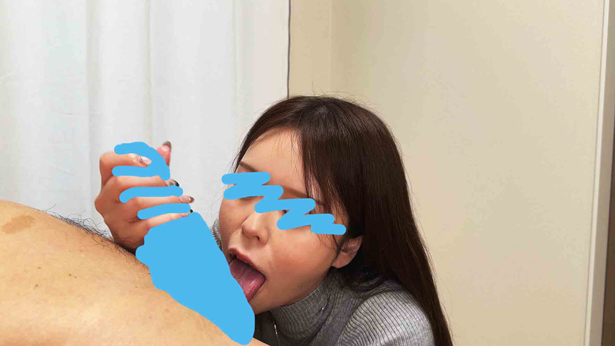 彩川ゆめの着衣個撮フェラ