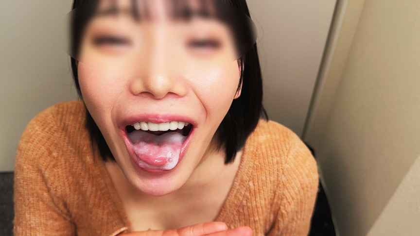 九井スナオの黒髪清楚着衣個撮巨乳濃厚ザーメン口内射精ごっくん精飲
