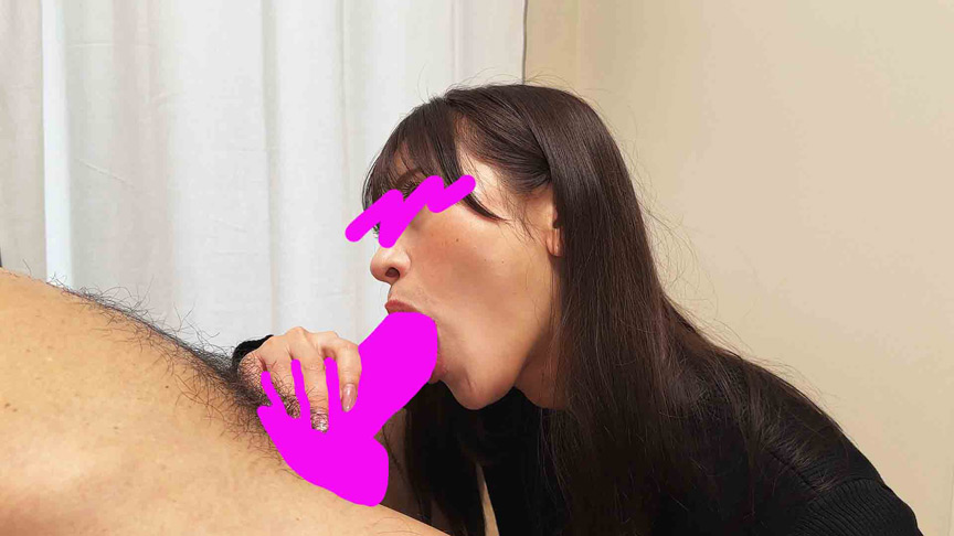 激かわ美女の着衣個撮フェラ
