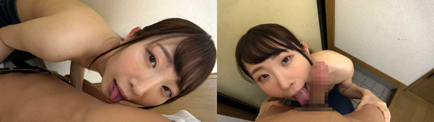 五十嵐清華の乳首舐めフェラ