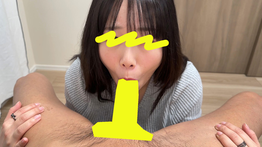 北村海智の着衣巨乳フェラ