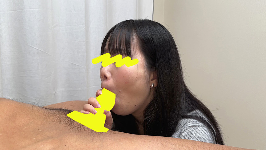 北村海智の着衣巨乳フェラ