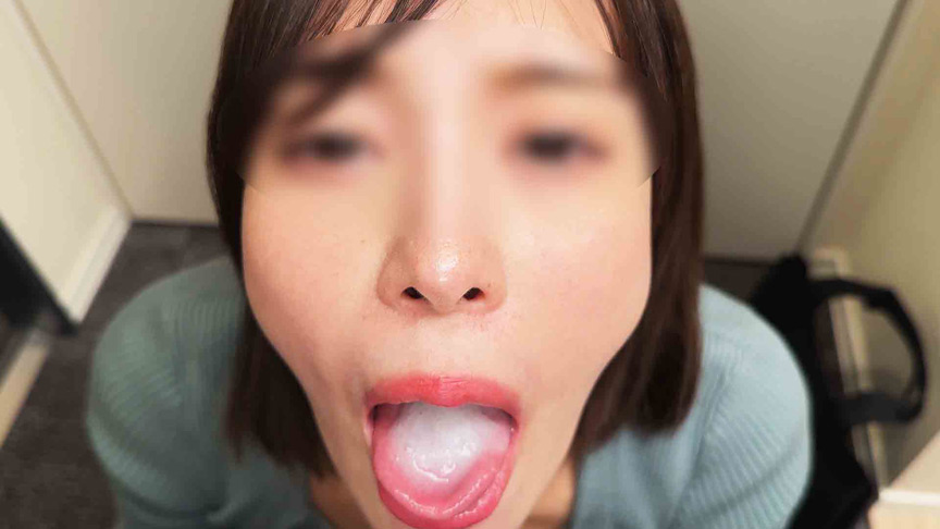 及川うみの着衣濃厚ザーメン口内射精ごっくん精飲